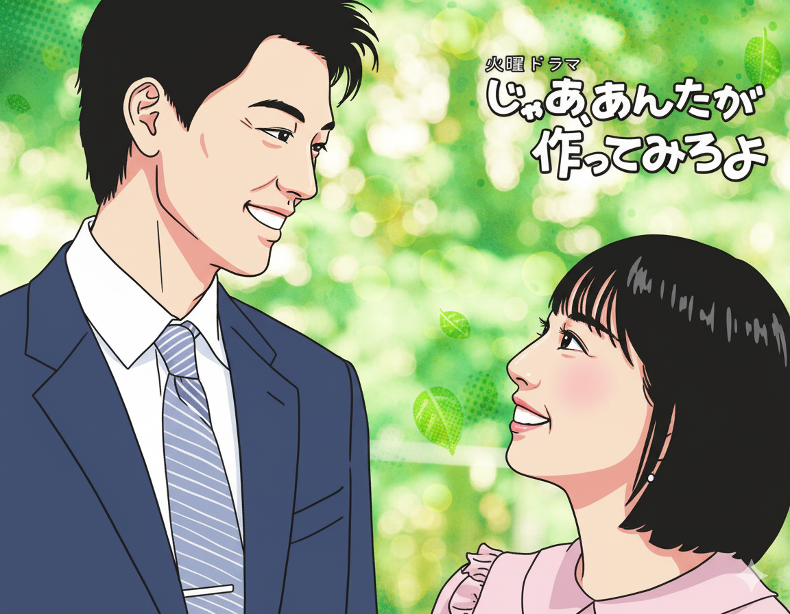 【ドラマ】火10枠、【じゃあ、あんたが作ってみろよ】はどんな感じ?竹内涼〇、夏〇